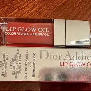Dior Lip Glow Oil - Cherry Red- Brand New in Box- Full size